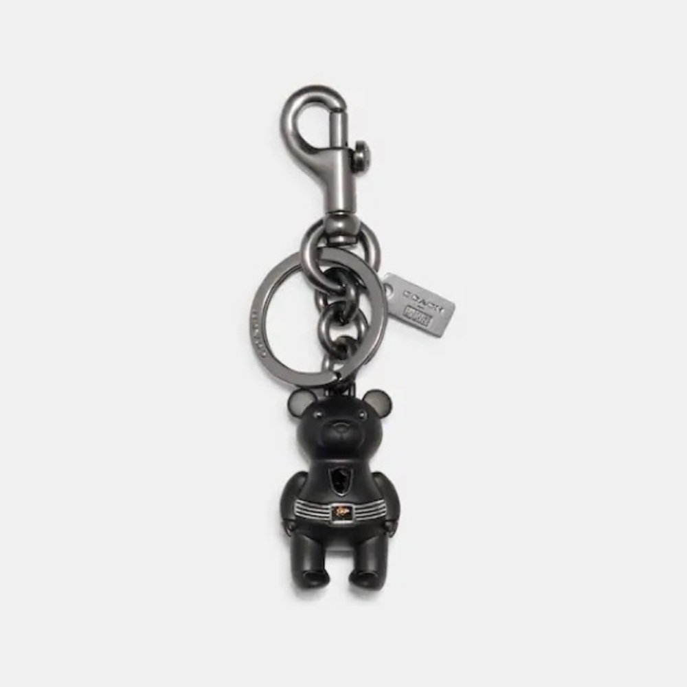 Coach Marvel Black Panther Bear Bag Charm